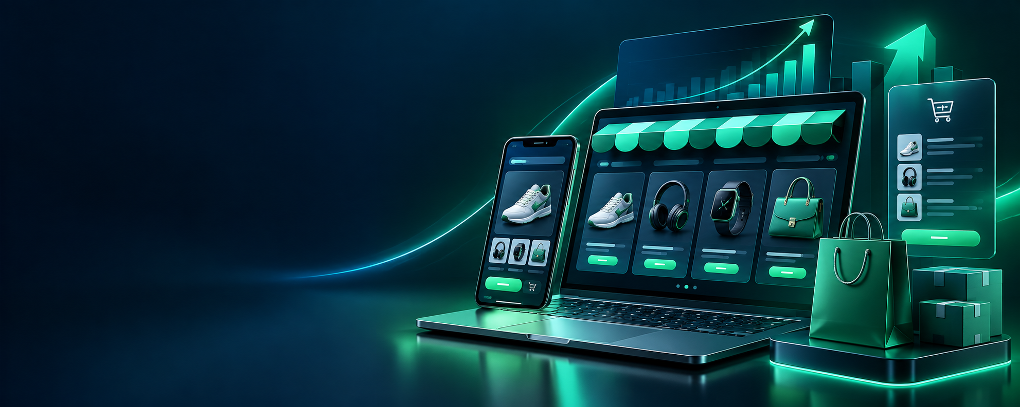 Digital services, ecommerce and cloud hosting