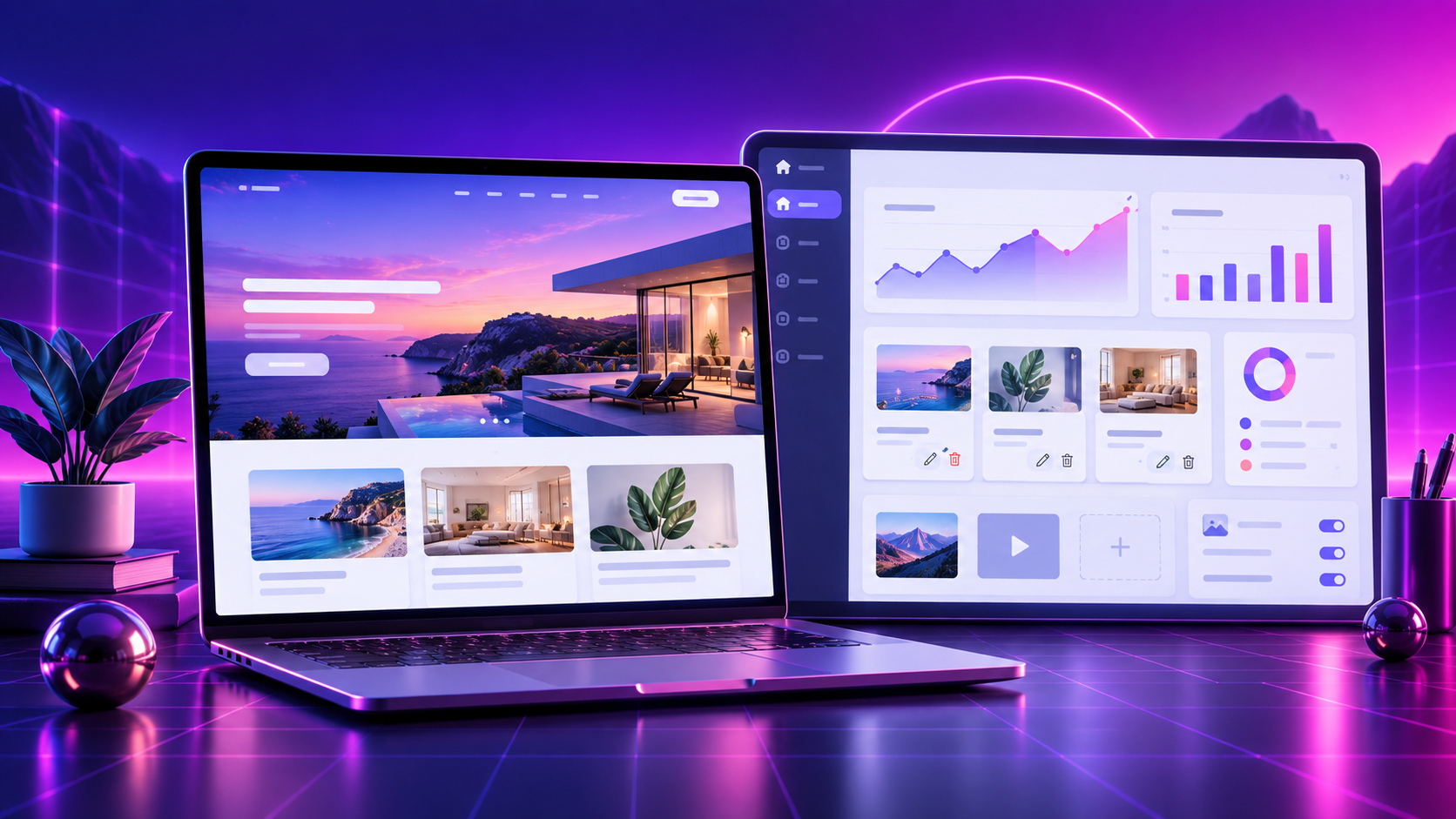 Website + Admin Panel