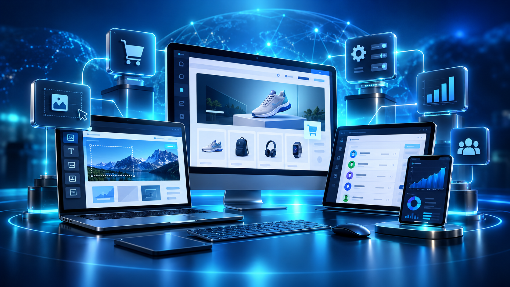 Fully Controlled Website
